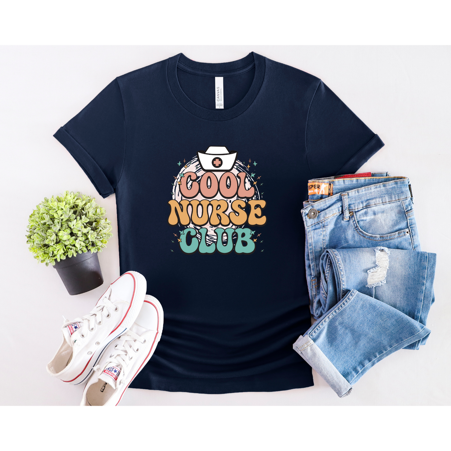 Join the Cool Nurse Club with Our Trendy Tee shirts