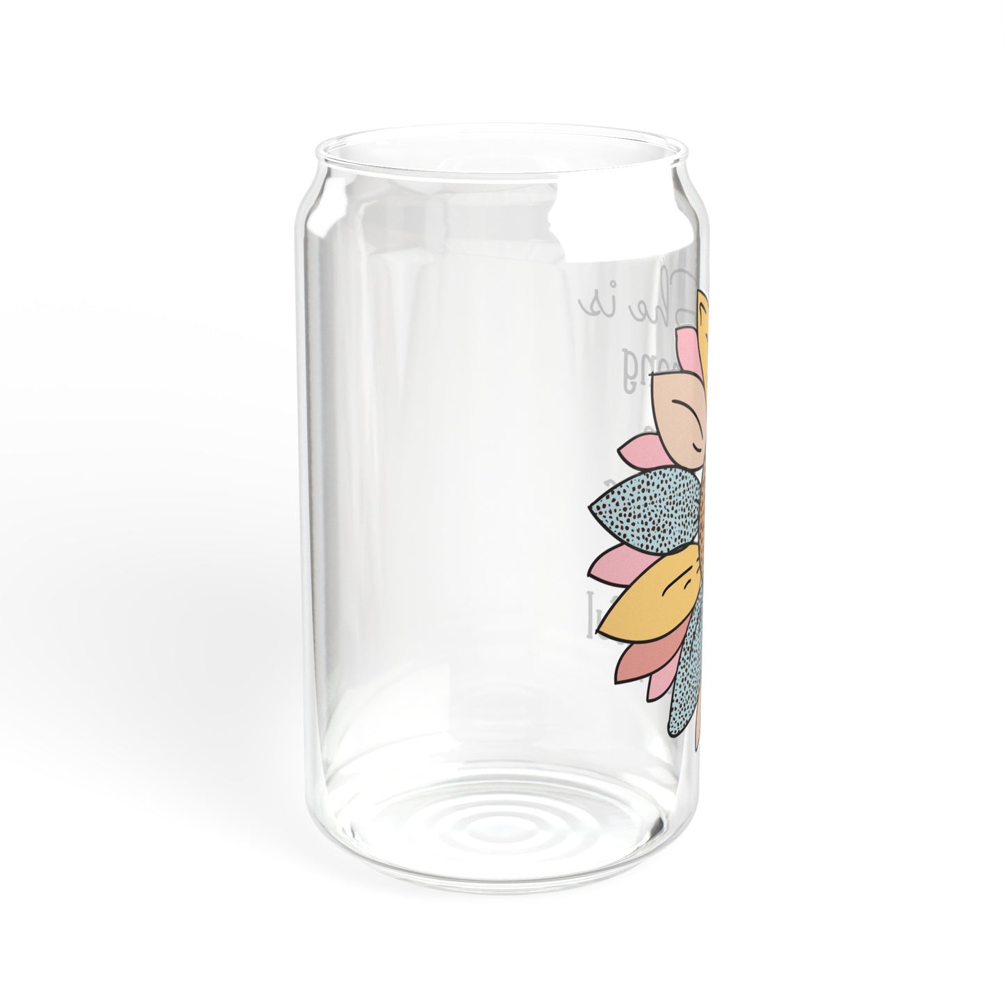 Gift for Mom: Hand-Crafted Beautiful Mom Glass Cup