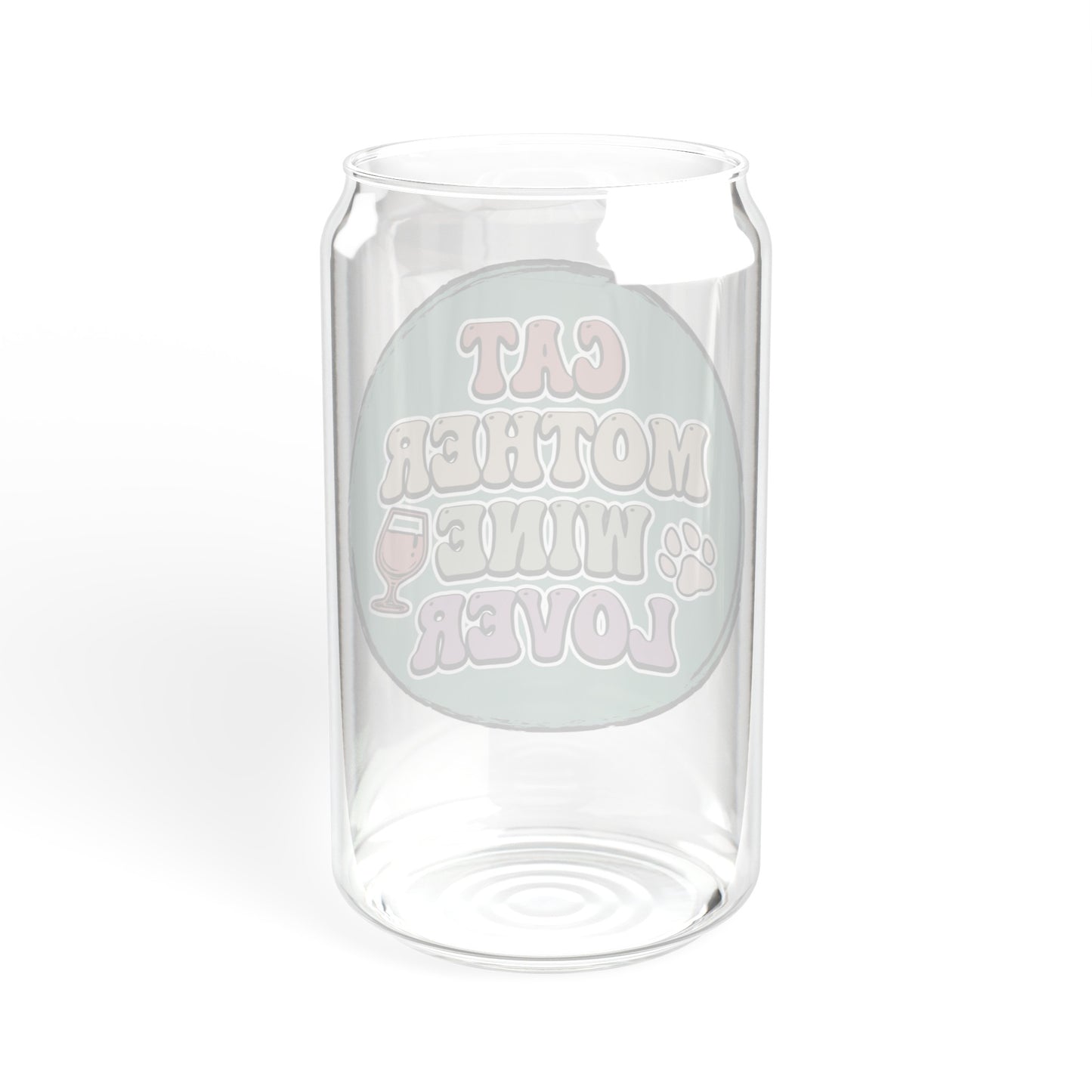 Adorable Cat Mother Wine Lover Glass Cup - Meow-tains your Favorite Beverage
