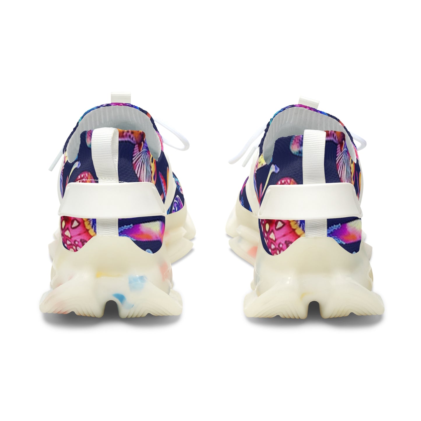 Men's and Women's Neon Mushrooms Sneakers - Funky & Fun Footwear